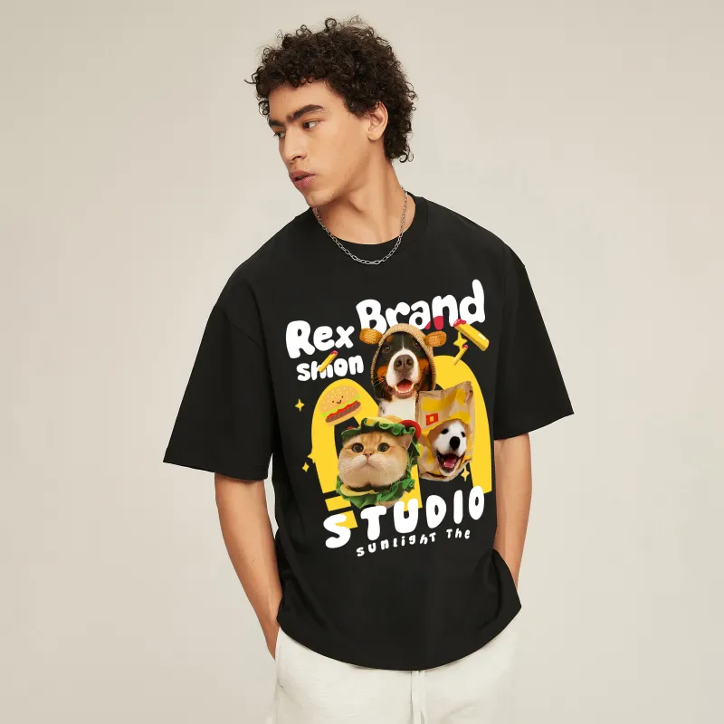 REXSHION T Shirts Unisex-2