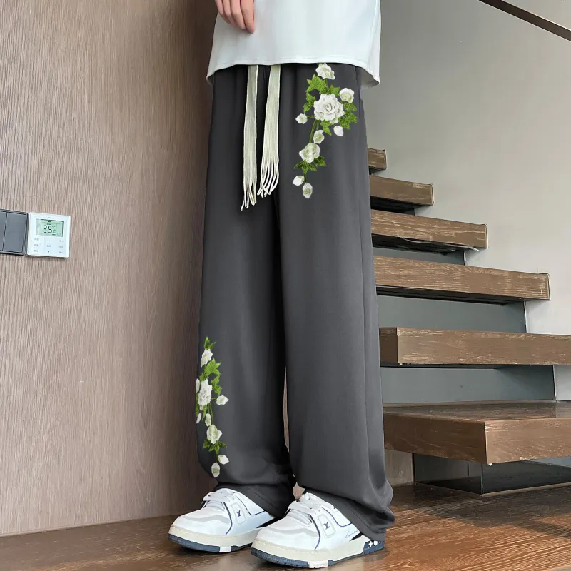 REXSHION Casual Pants Unisex-17