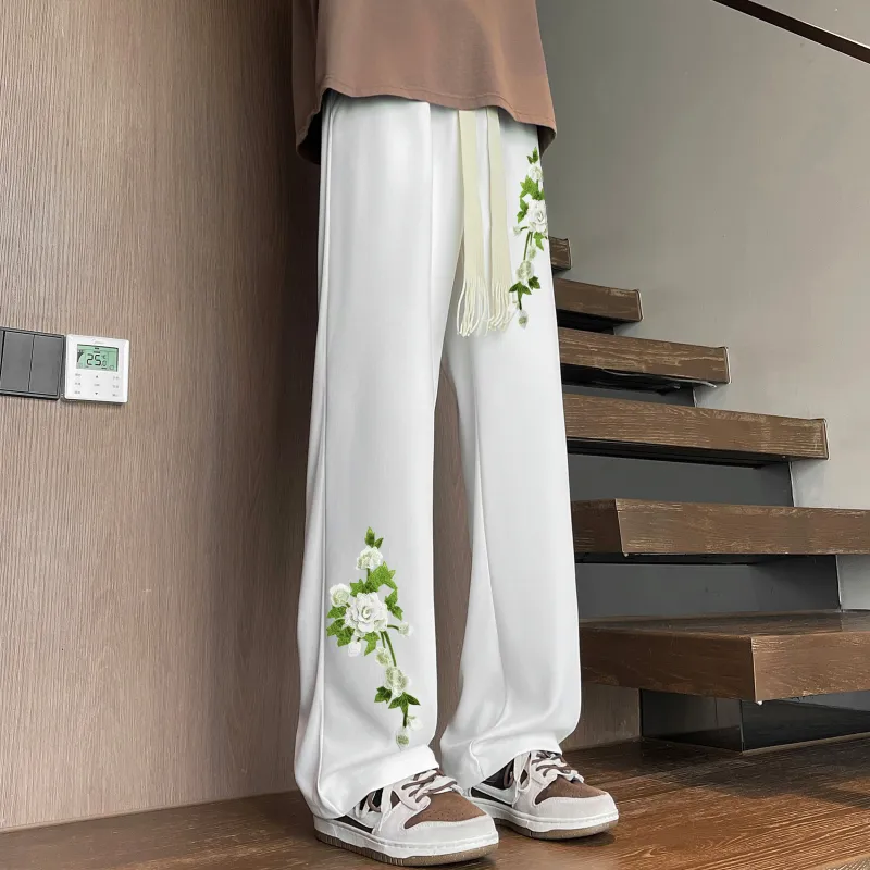 REXSHION Casual Pants Unisex-8
