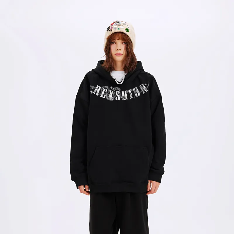 REXSHION Sweatshirt Unisex Burgundy-6