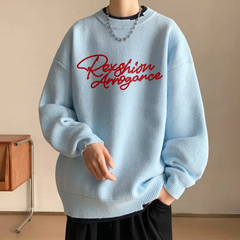 REXSHION Sweaters Unisex-14