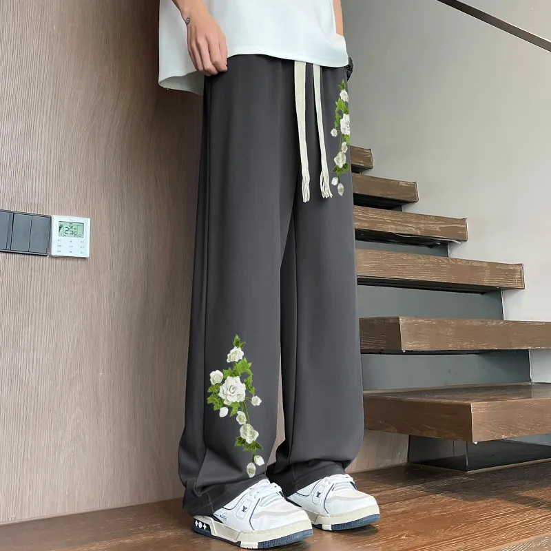 REXSHION Casual Pants Unisex-18