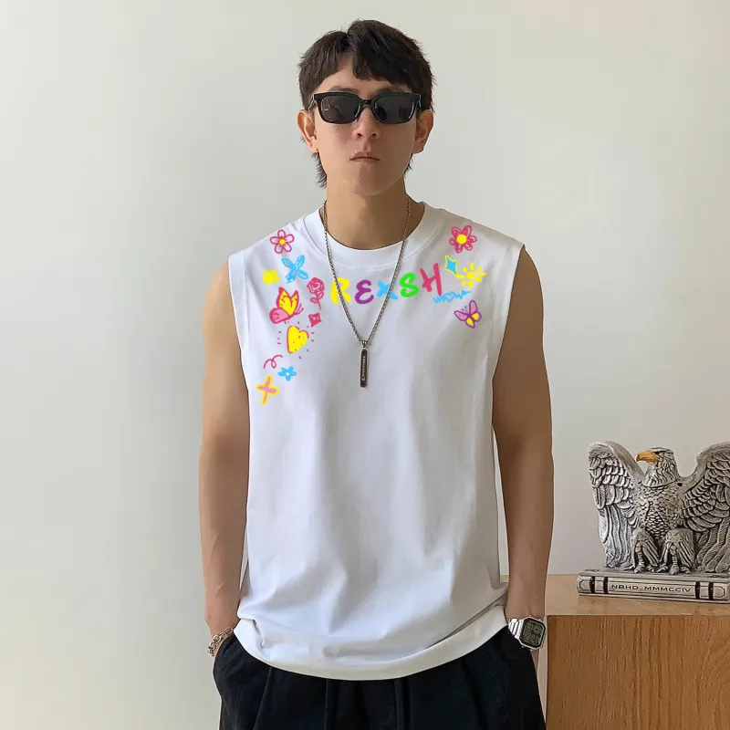 REXSHION Tank Tops Unisex-9