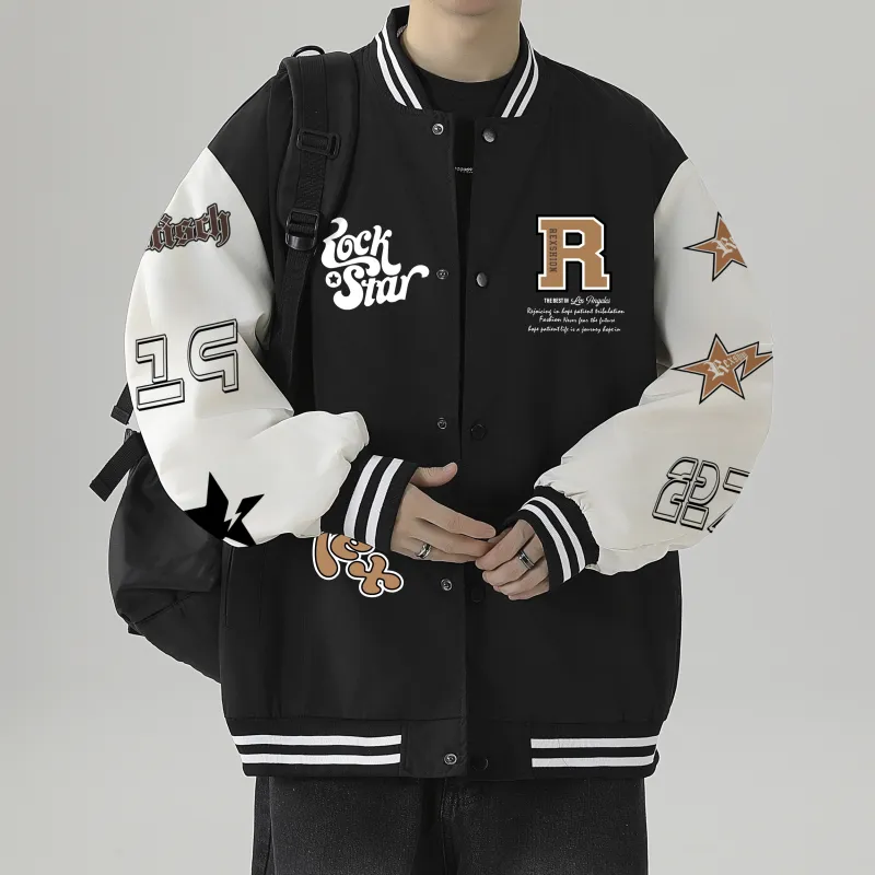 REXSHION Baseball Jacket Unisex-2