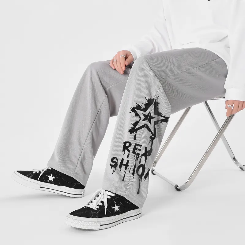 REXSHION Casual Pants Unisex-7