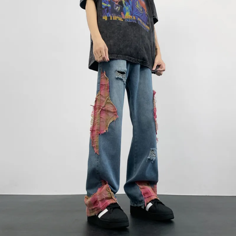 REXSHION Jeans Unisex Blue-4