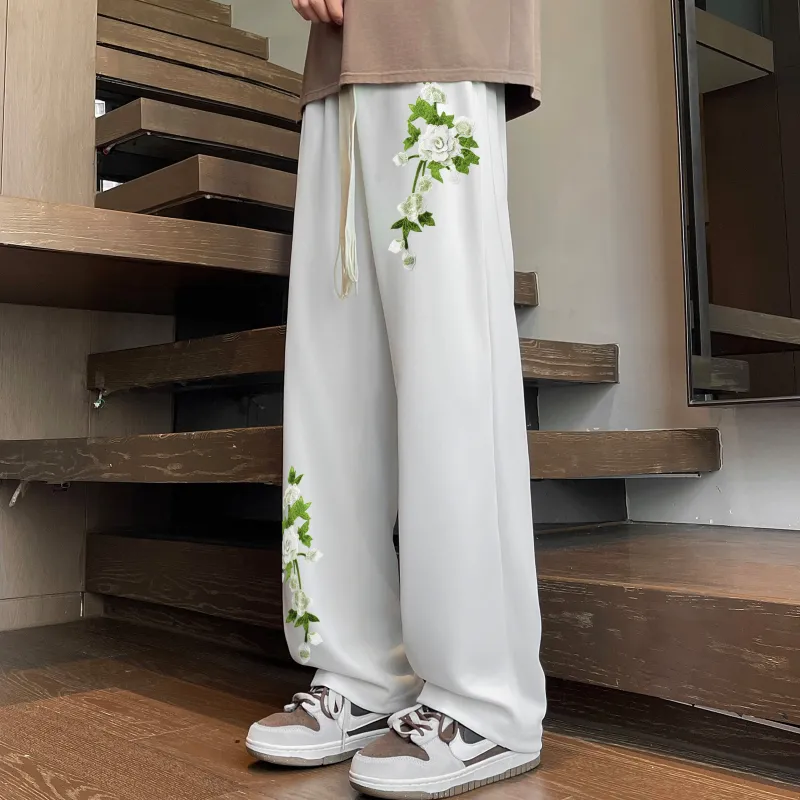 REXSHION Casual Pants Unisex-9