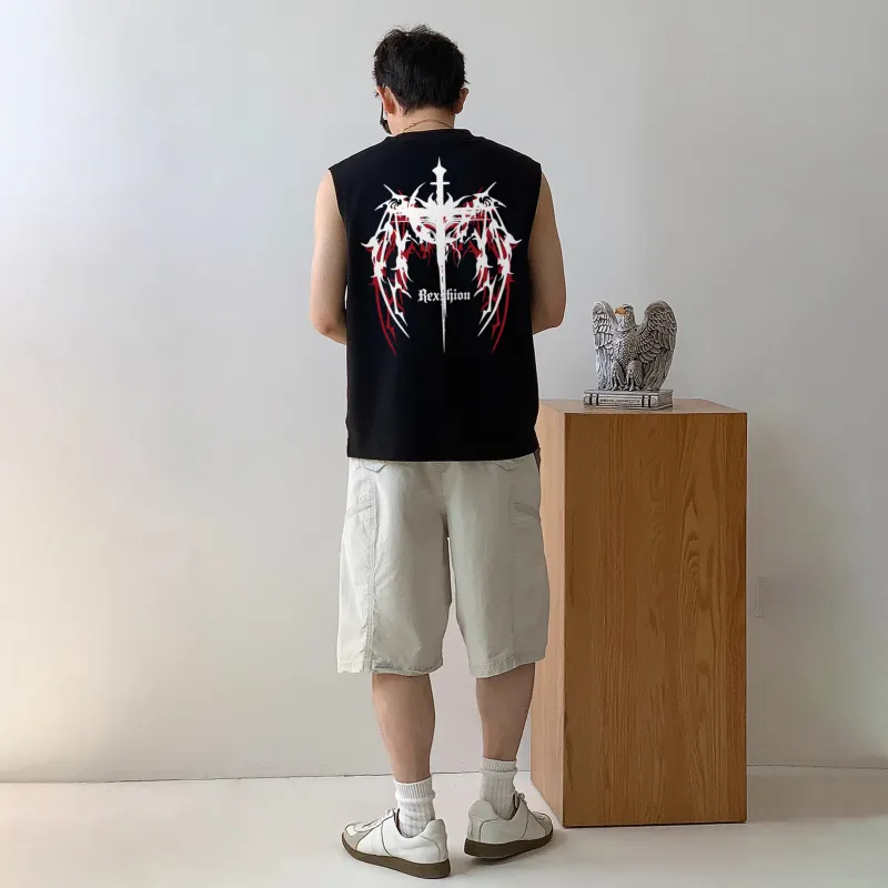 REXSHION Tank Tops Unisex-5