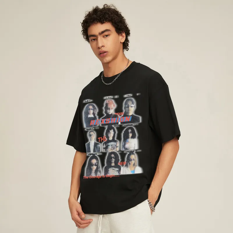 REXSHION T Shirts Unisex-3