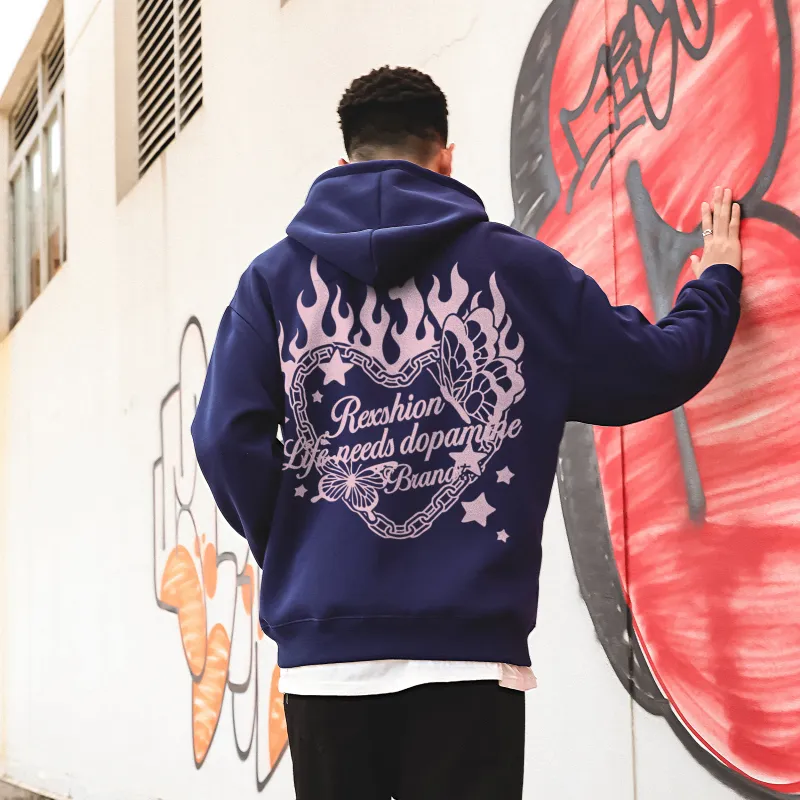 REXSHION Sweatshirt Sets Unisex-12