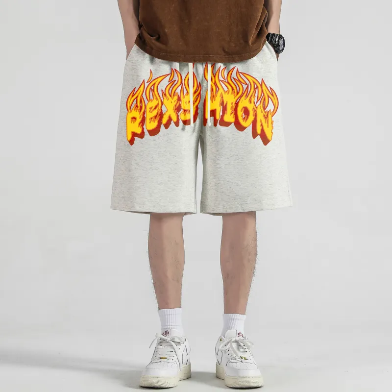 REXSHION Casual Shorts Unisex-14