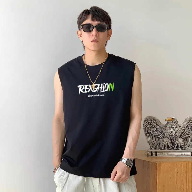 REXSHION Tank Tops Unisex-4