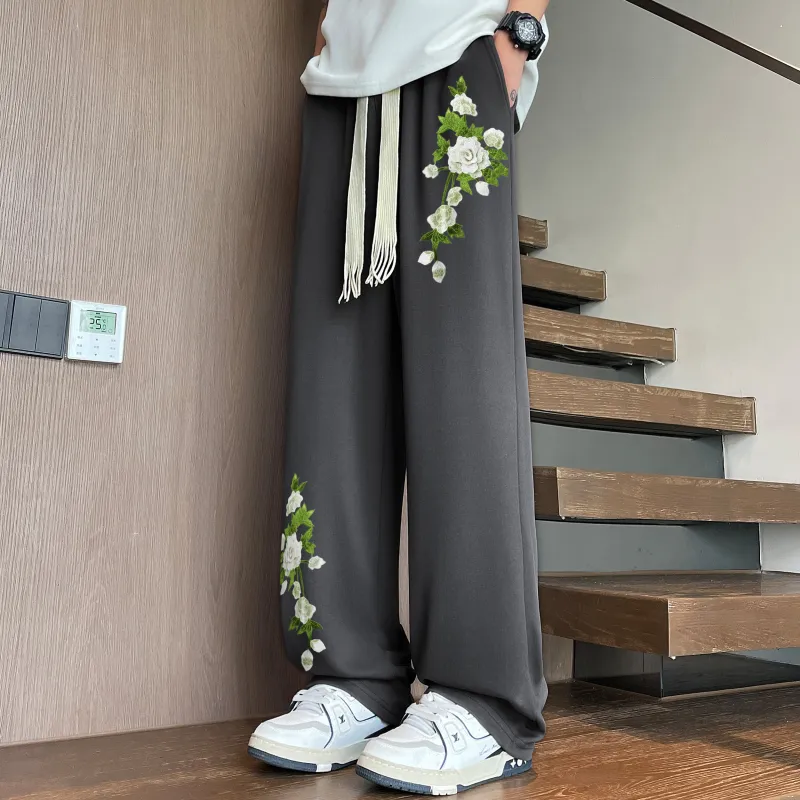 REXSHION Casual Pants Unisex-16