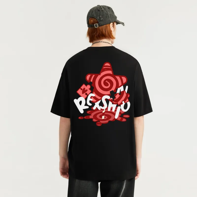 REXSHION Short Sleeved T Shirts Unisex-4