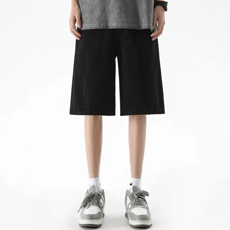 REXSHION Denim Shorts Unisex-3