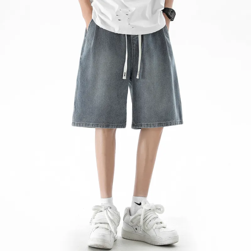REXSHION Denim Shorts Unisex-10