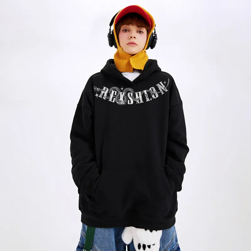 REXSHION Sweatshirt Unisex Burgundy-5
