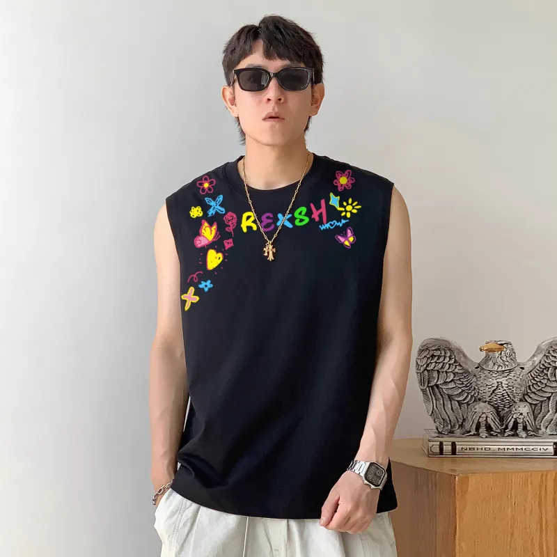 REXSHION Tank Tops Unisex-3