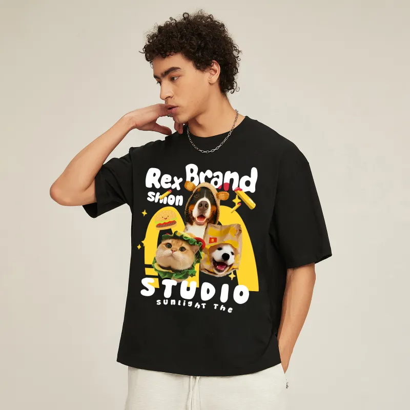 REXSHION T Shirts Unisex-3