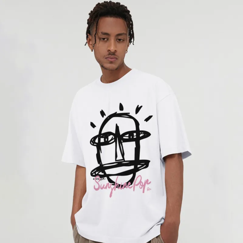 REXSHION Short Sleeved T Shirts Unisex-7