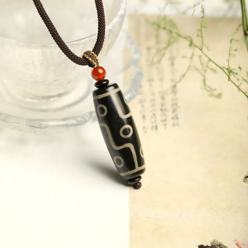 Artisan Lock Heart Jade Agate Jade Necklaces Unisex Agate-4