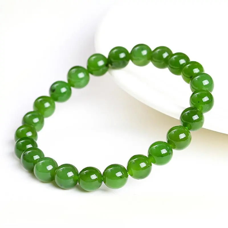 Artisan Lock Heart Jade Hetian Jade Bracelets Jasper Unisex-3
