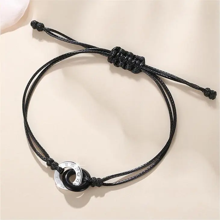 Artisan Lock Heart Jade Chalcedony Jade Bracelets Unisex-1
