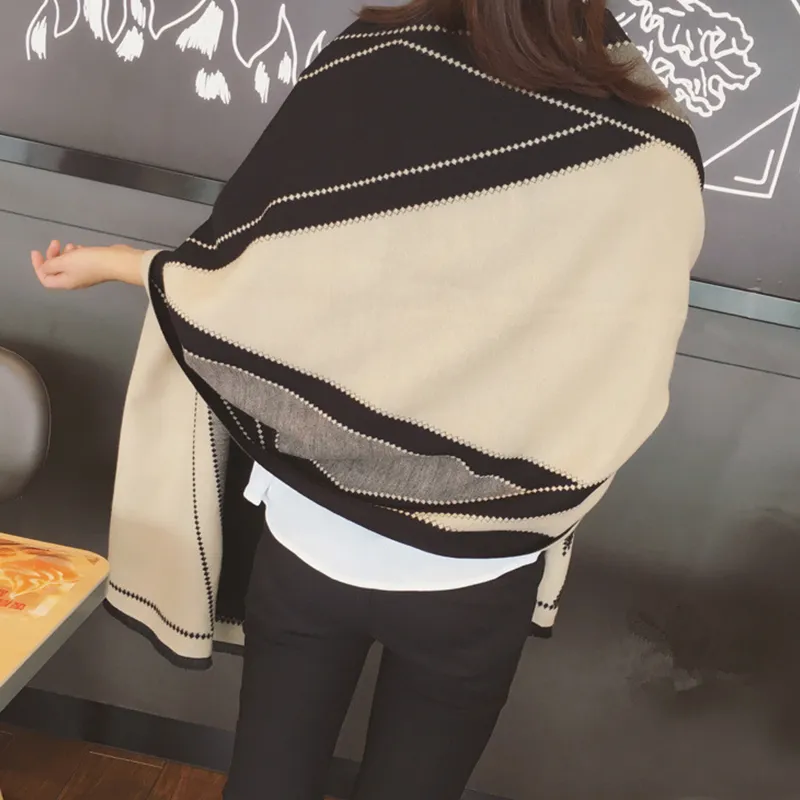 FUO Knit Scarves Women's-3