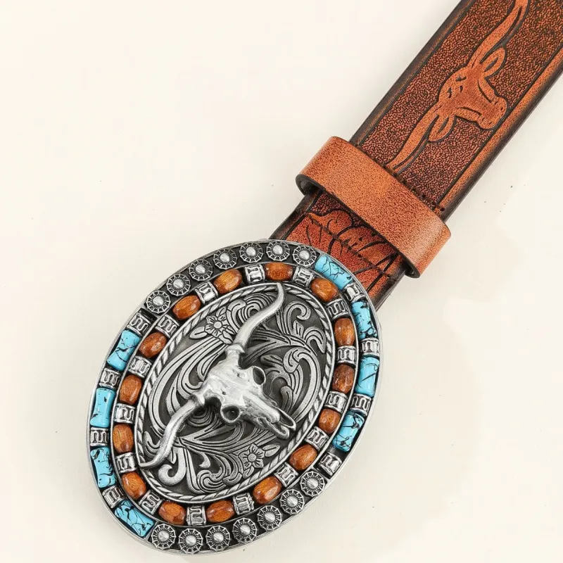 FUO Leather Belts Men-2
