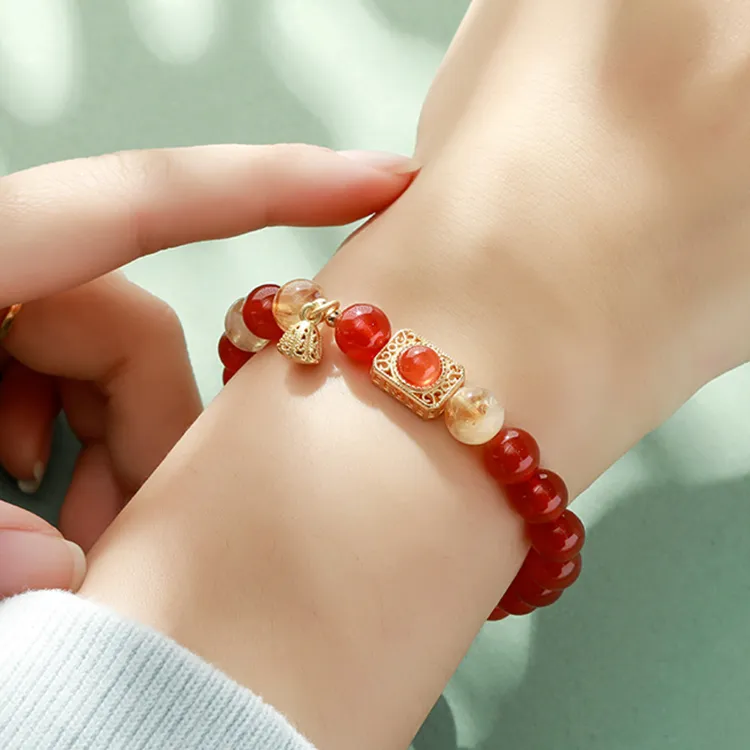 FUO Jade Bracelets Women's-2