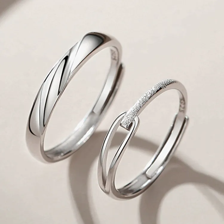 FUO 925 Sterling Silver Rings Unisex-4