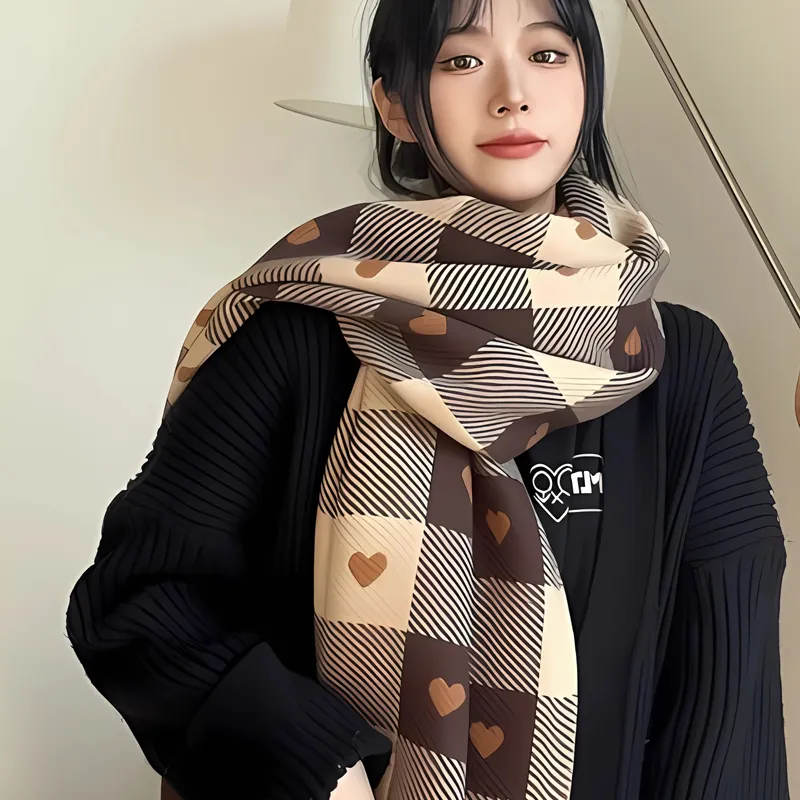 FUO Knit Scarves Unisex-4
