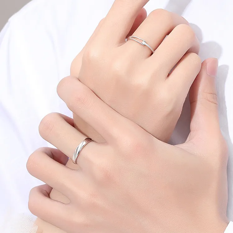 FUO 925 Sterling Silver Rings Unisex-3