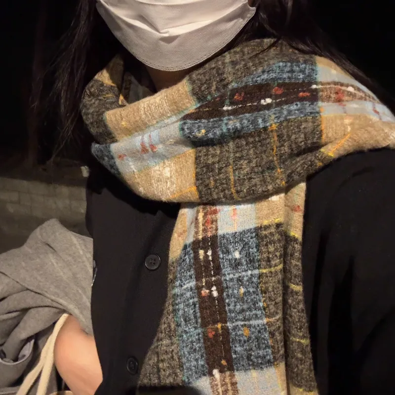 FUO Knit Scarves Unisex-1