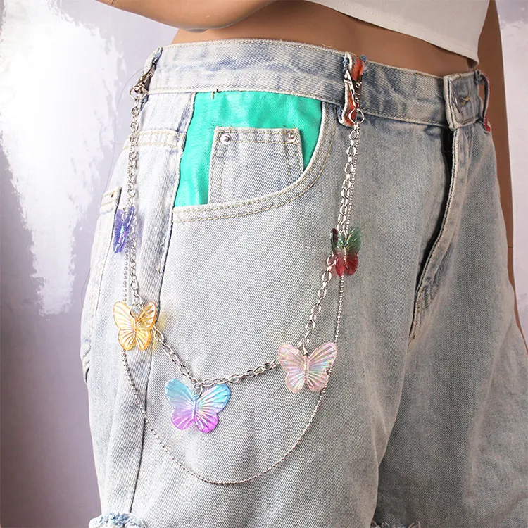 FUO Pants Chains Unisex-1
