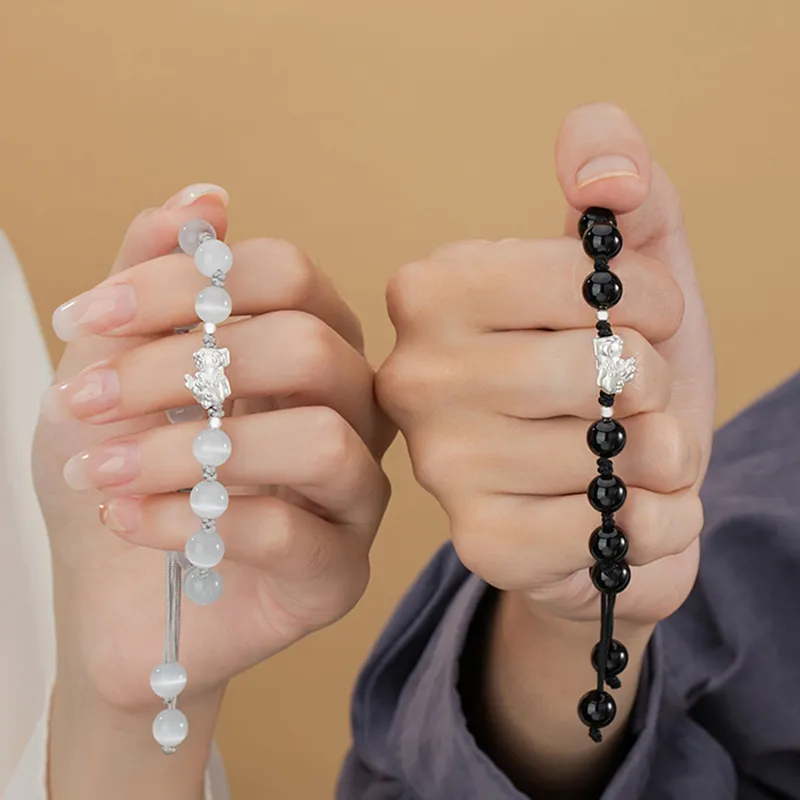 FUO Agate Jade Bracelets Unisex-1