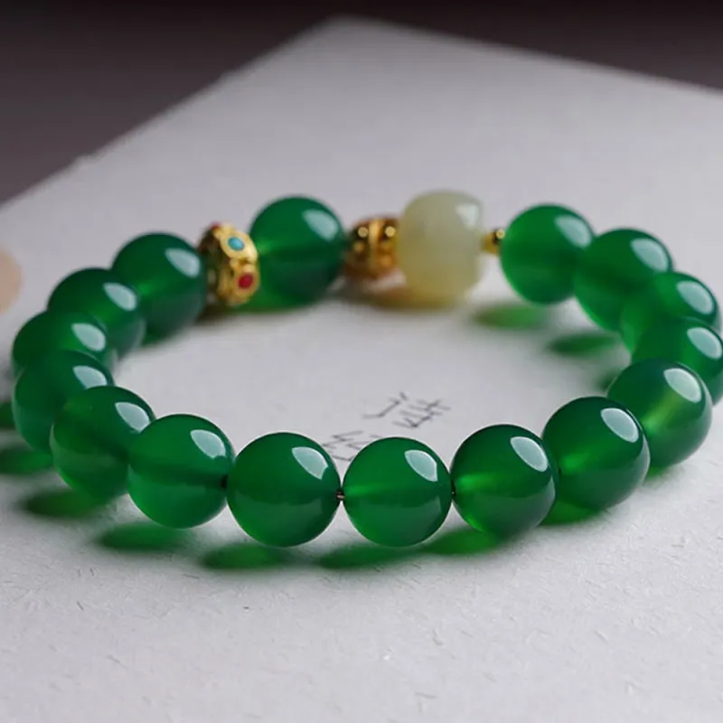 FUO Agate Jade Bracelets Women's-1
