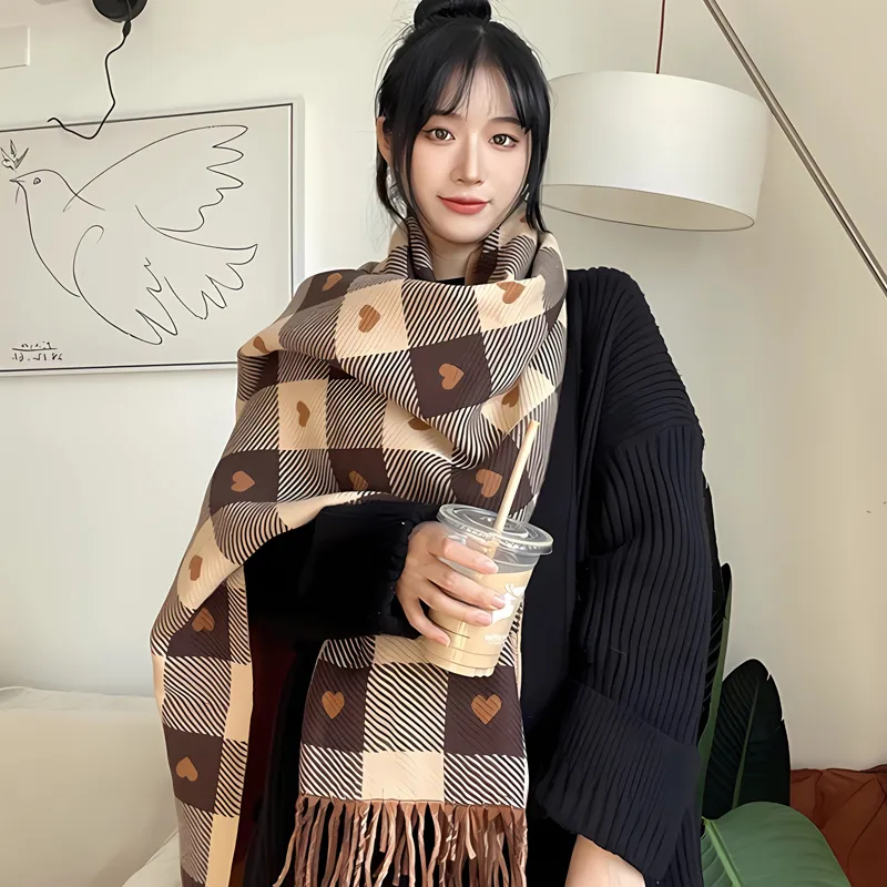 FUO Knit Scarves Unisex-1