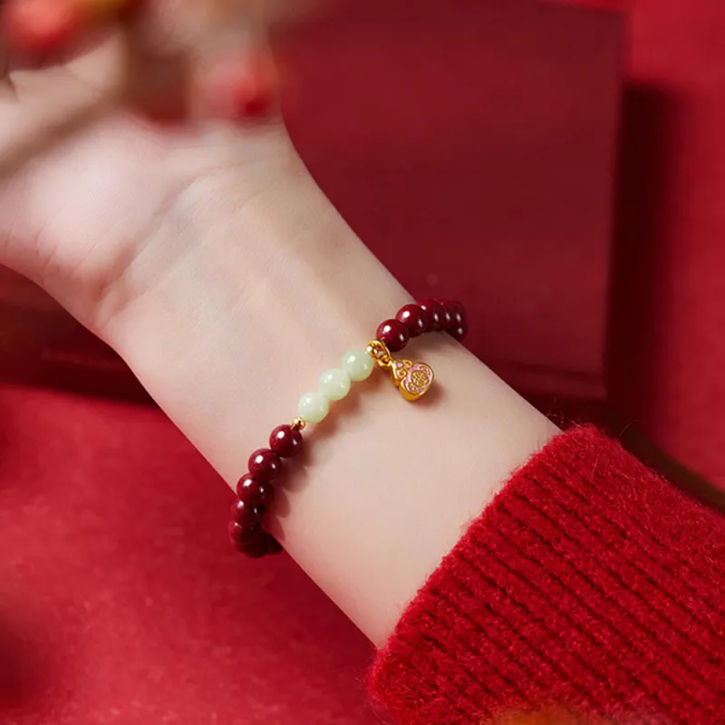 FUO Jade Bracelets Women's-4