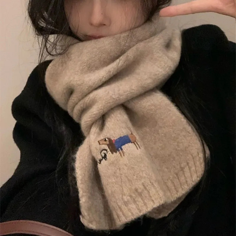 FUO Knit Scarves Unisex-1