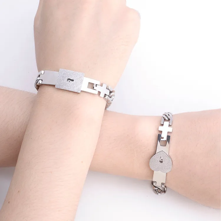 FUO Titanium Steel Bracelets Unisex-4
