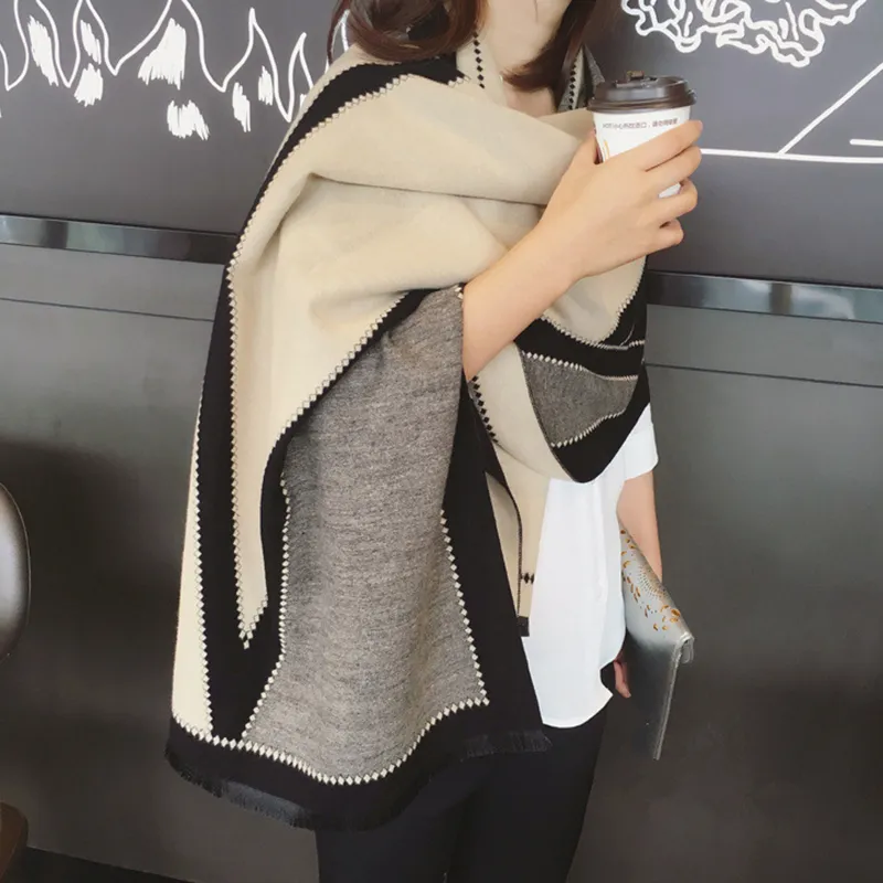 FUO Knit Scarves Women's-4