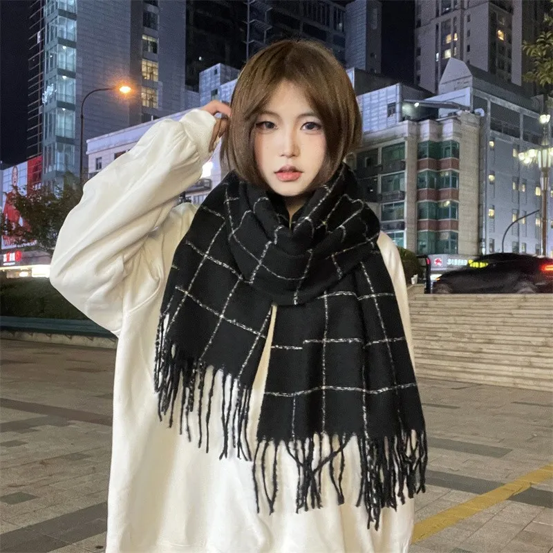 FUO Knit Scarves Unisex-1