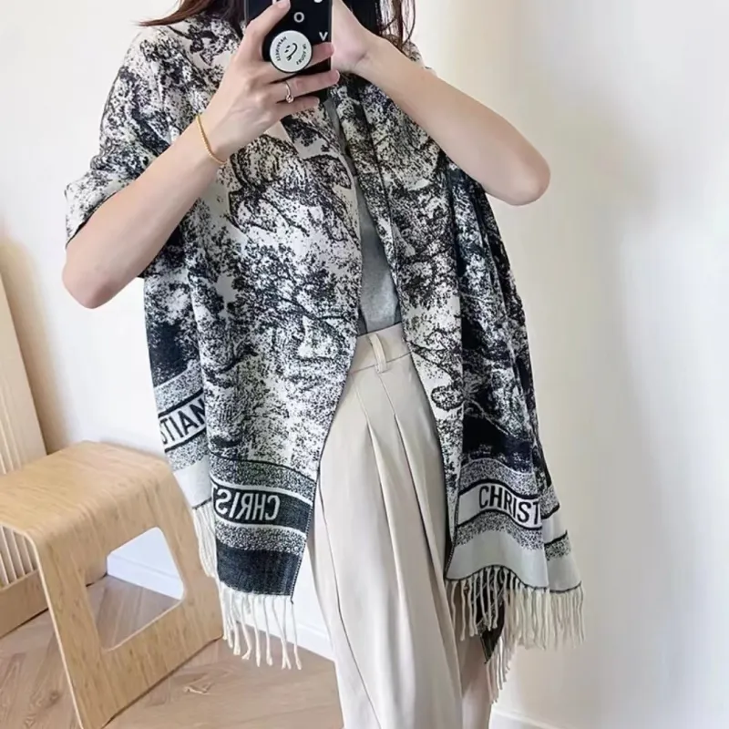 FUO Knit Scarves Women's-2