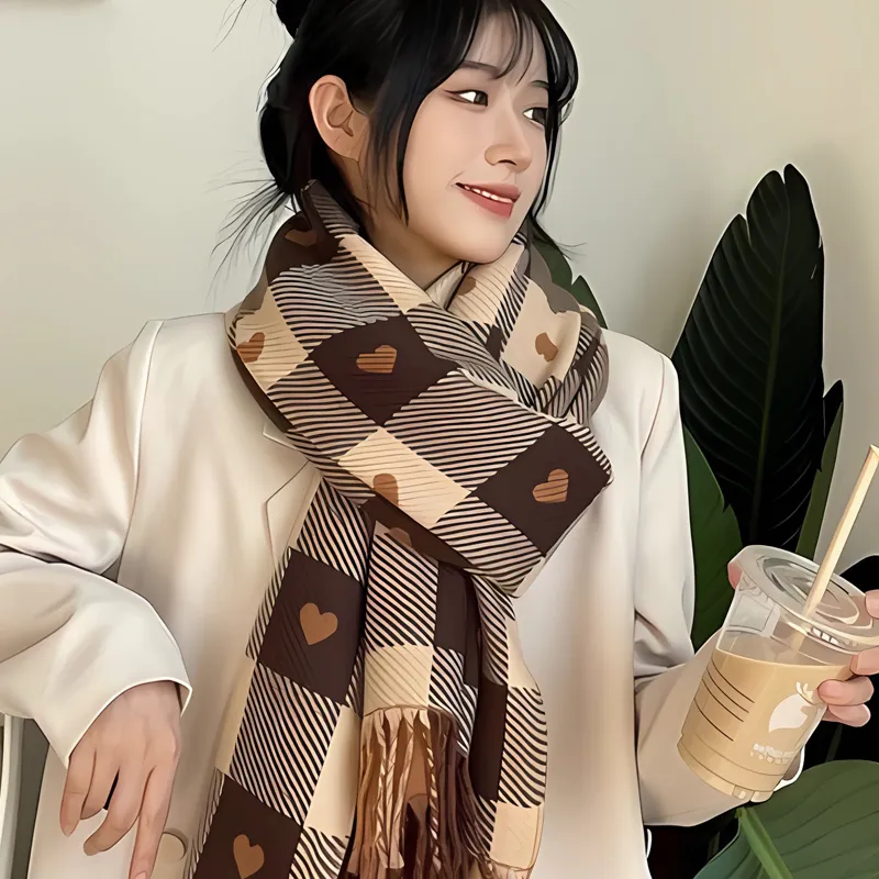 FUO Knit Scarves Unisex-3