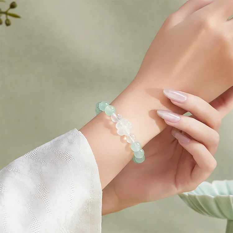 FUO Chalcedony Jade Bracelets Women's-4