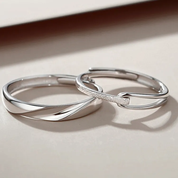 FUO 925 Sterling Silver Rings Unisex-6