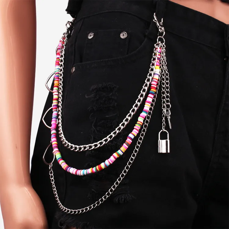 FUO Pants Chains Unisex-2