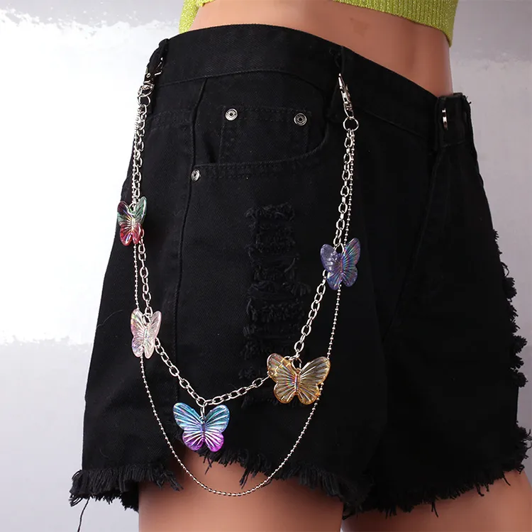FUO Pants Chains Unisex-4