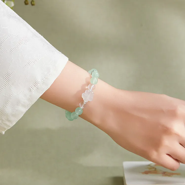 FUO Chalcedony Jade Bracelets Women's-1